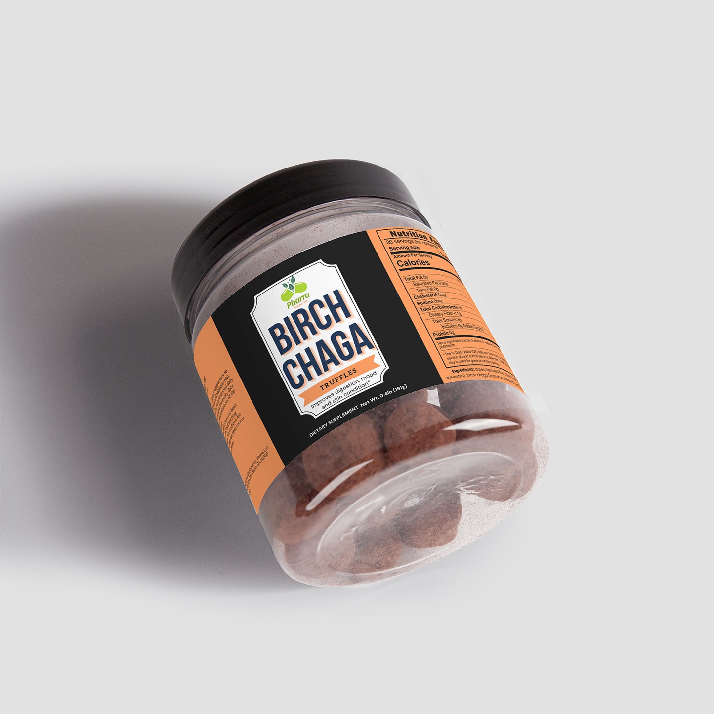 birch chaga truffles