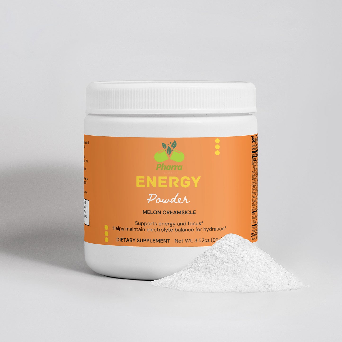 energy powder (melon creamsicle)
