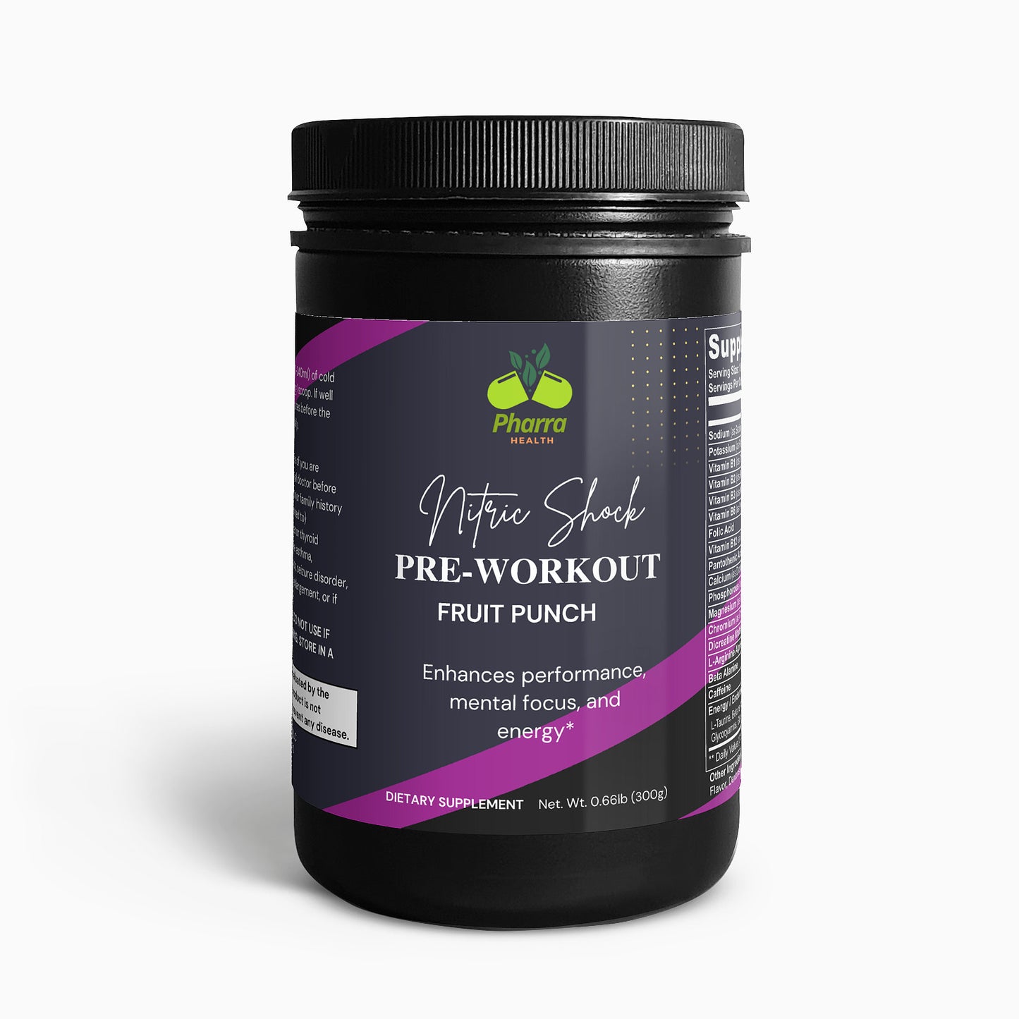 nitric shock pre-workout powder