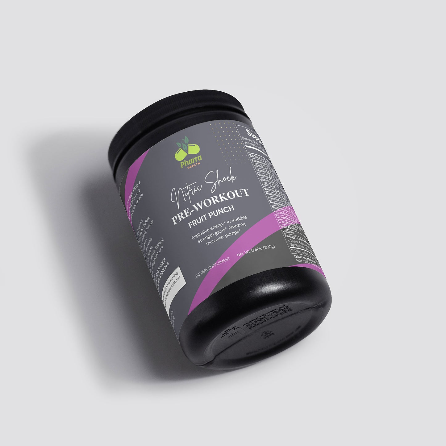 nitric shock pre-workout powder