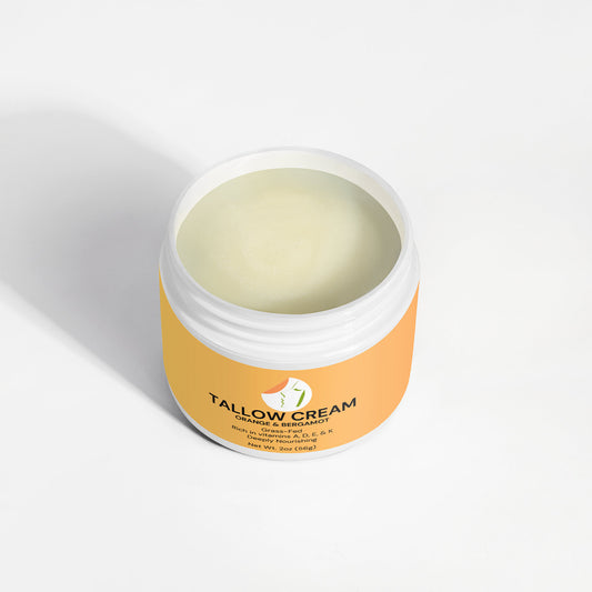 Tallow Cream Orange & Bergamot