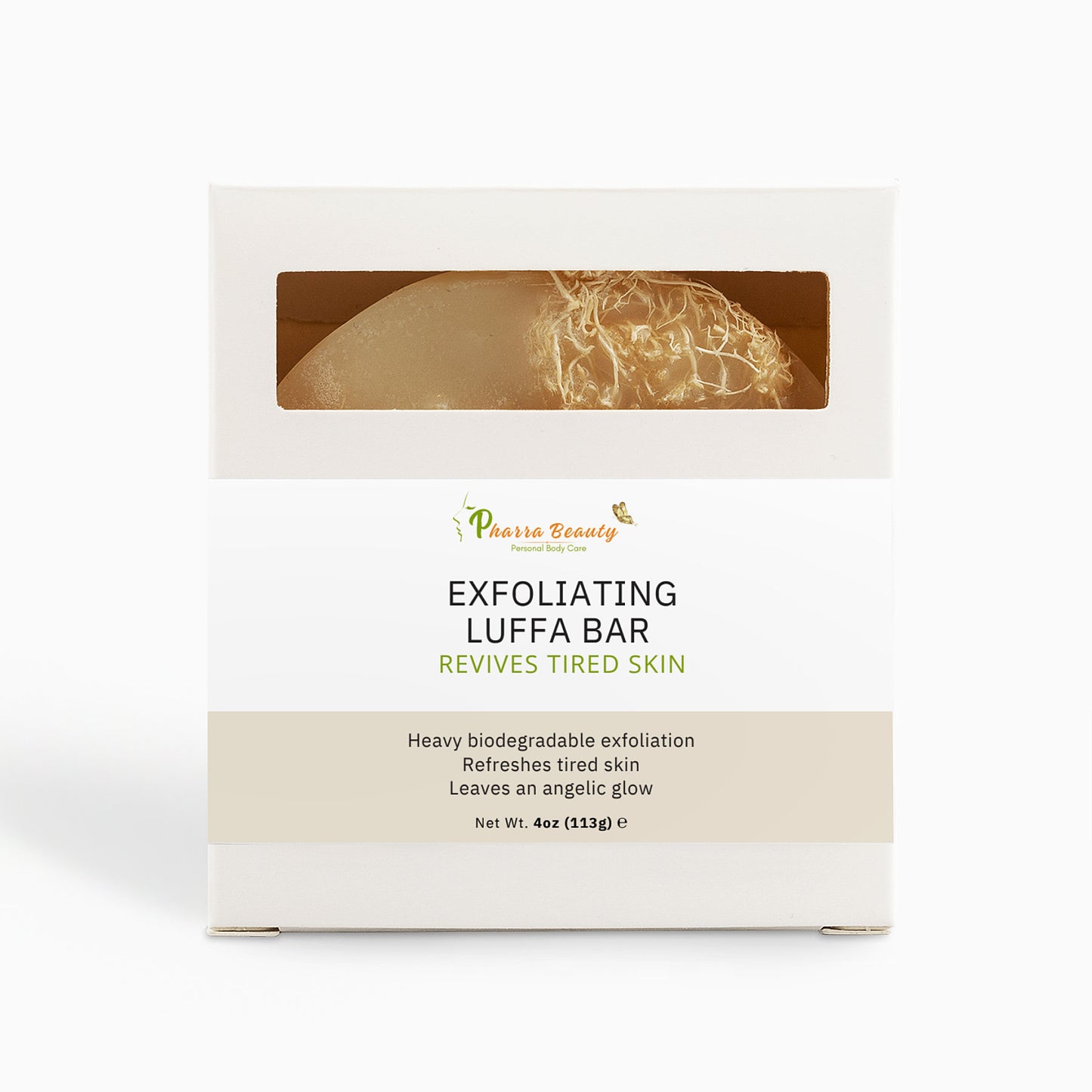 exfoliating luffa bar