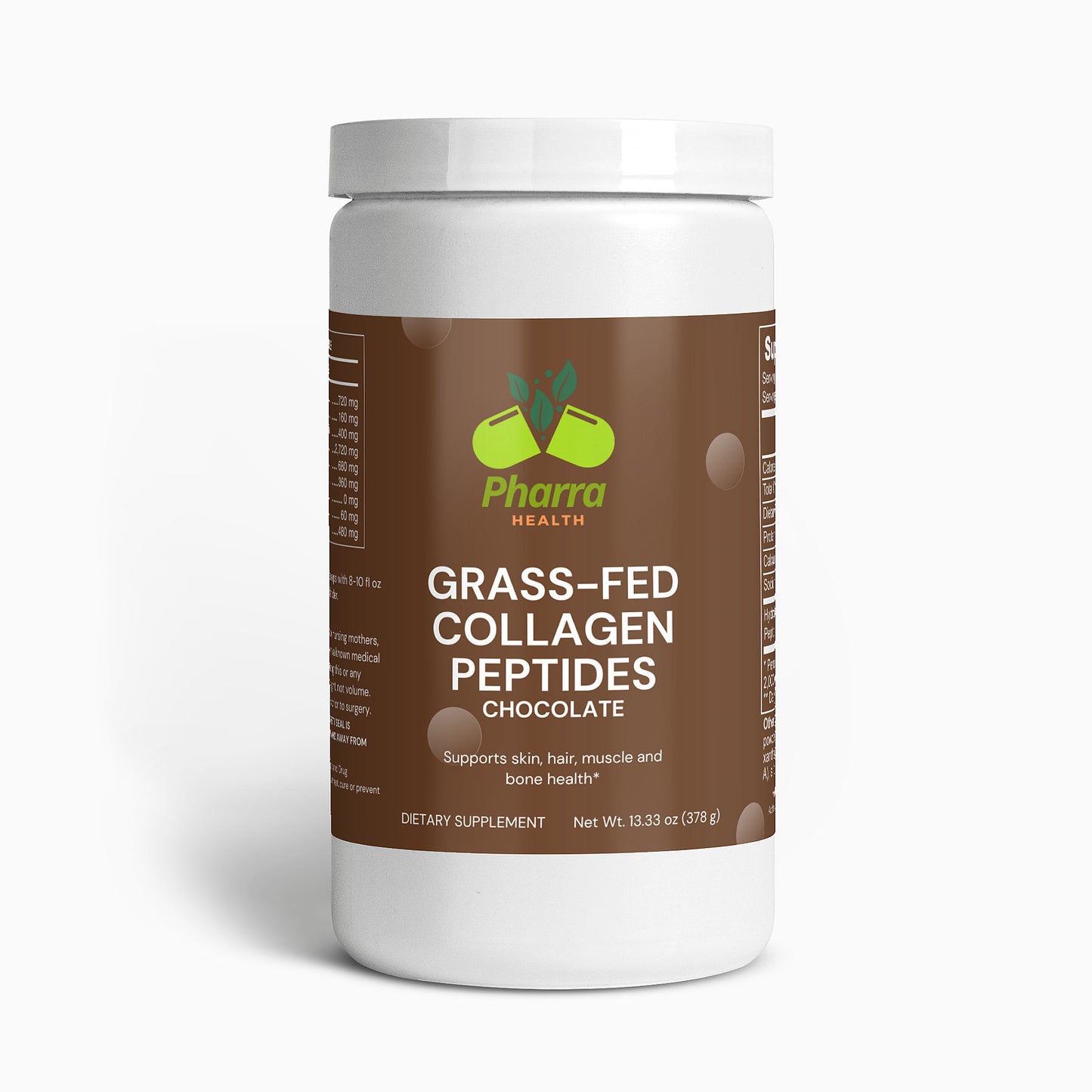 grass-fed collagen peptides powder (chocolate)