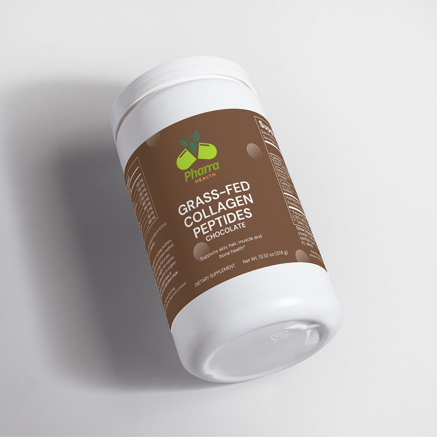 grass-fed collagen peptides powder (chocolate)