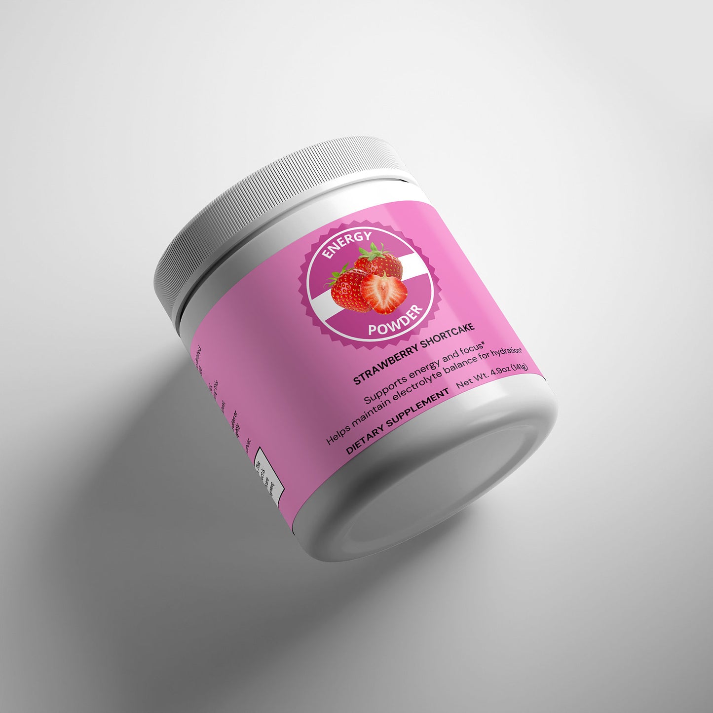 energy powder (strawberry shortcake)