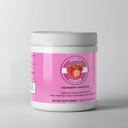 Energy Powder (Strawberry Shortcake)