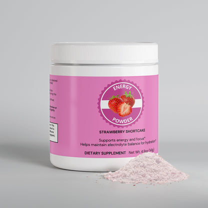 Energy Powder (Strawberry Shortcake)