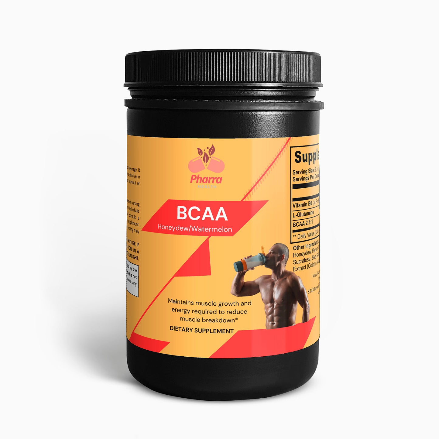 bcaa post workout powder (honeydew/watermelon)