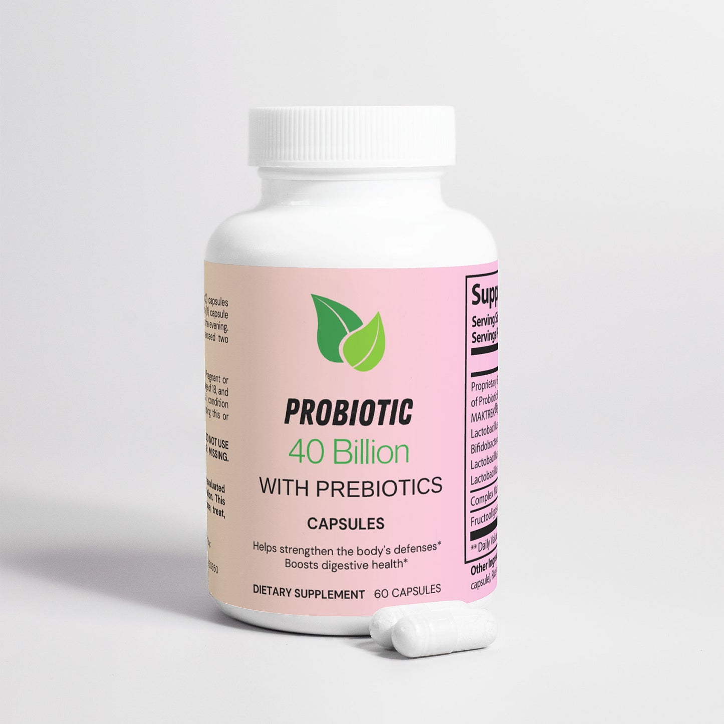 probiotic 40 billion with prebiotics