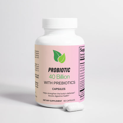 Probiotic 40 Billion with Prebiotics