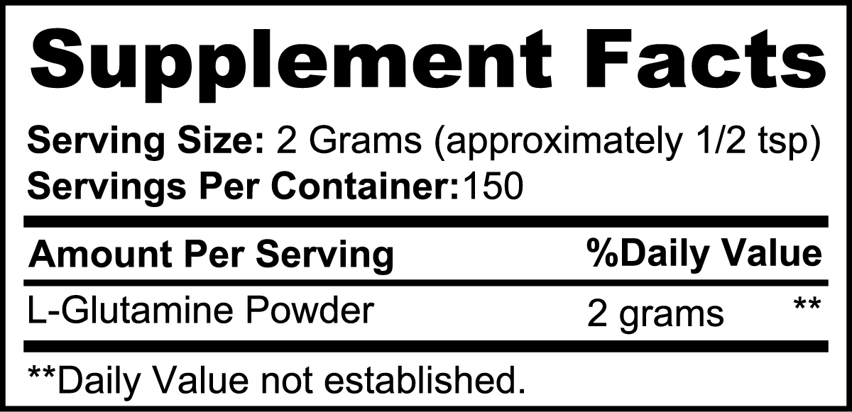 l-glutamine powder