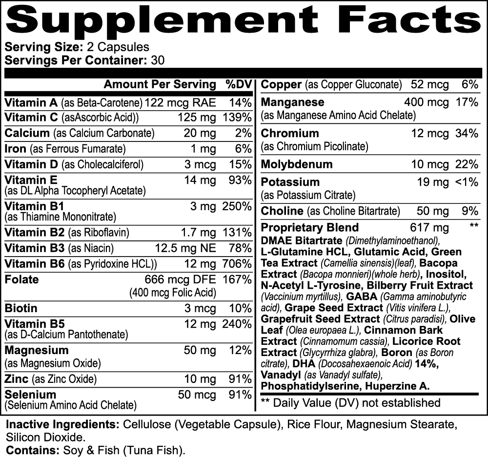 brain & focus formula