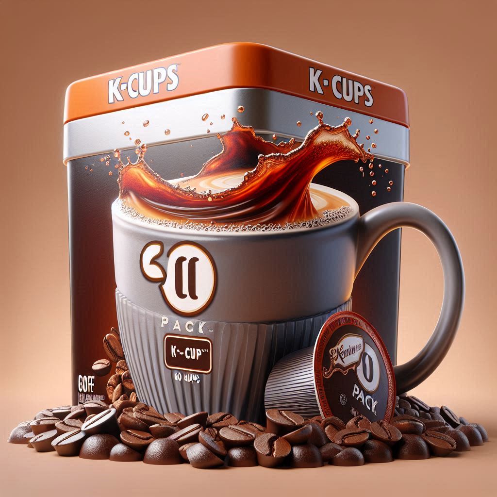 60 pack single serve coffee capsules