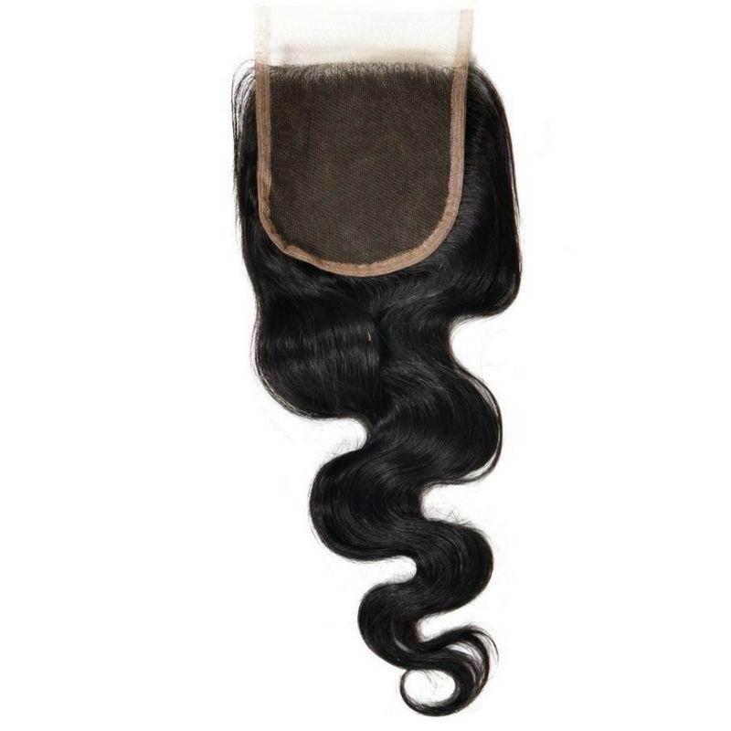 brazilian transparent body wave closure