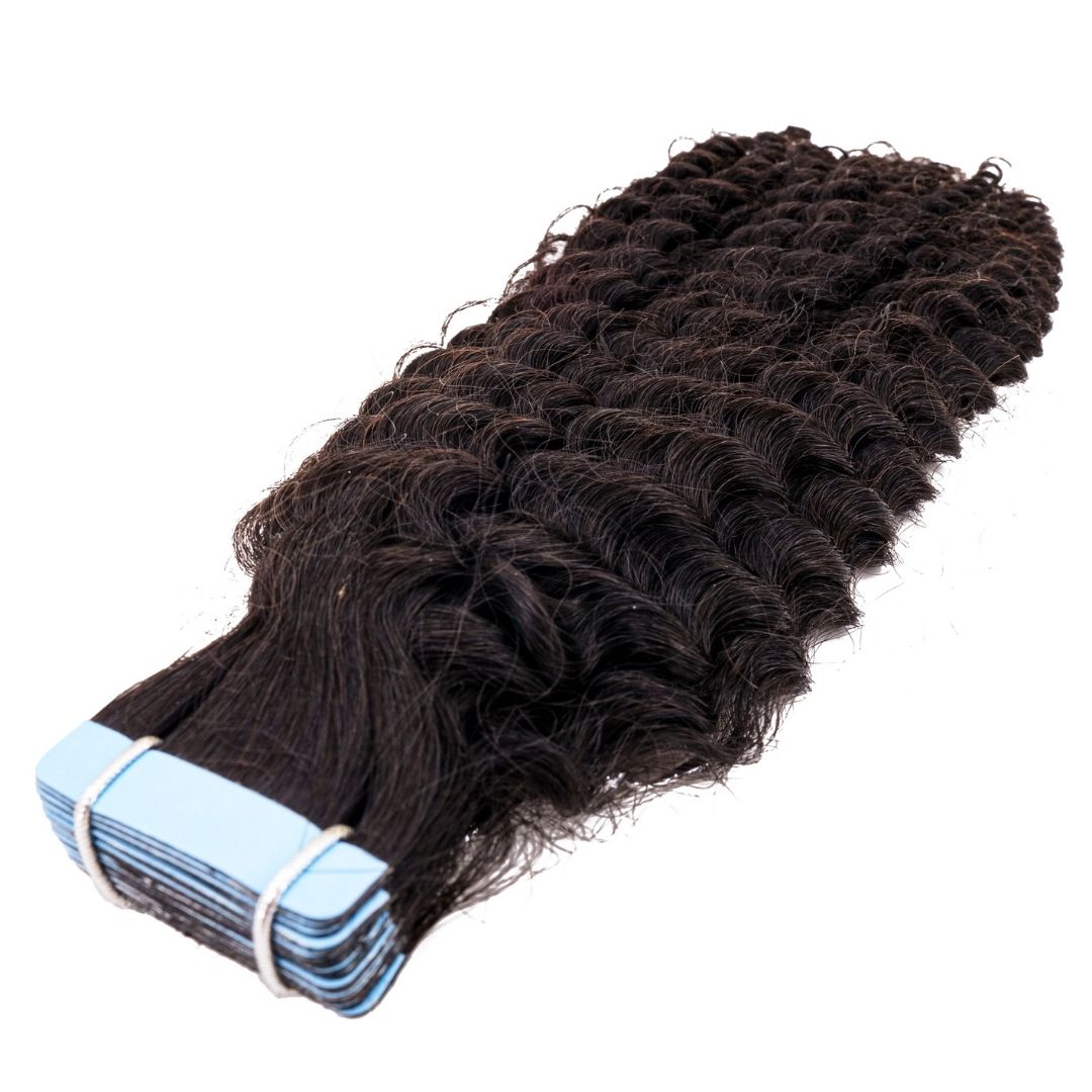 afro kinky curly tape-in extensions