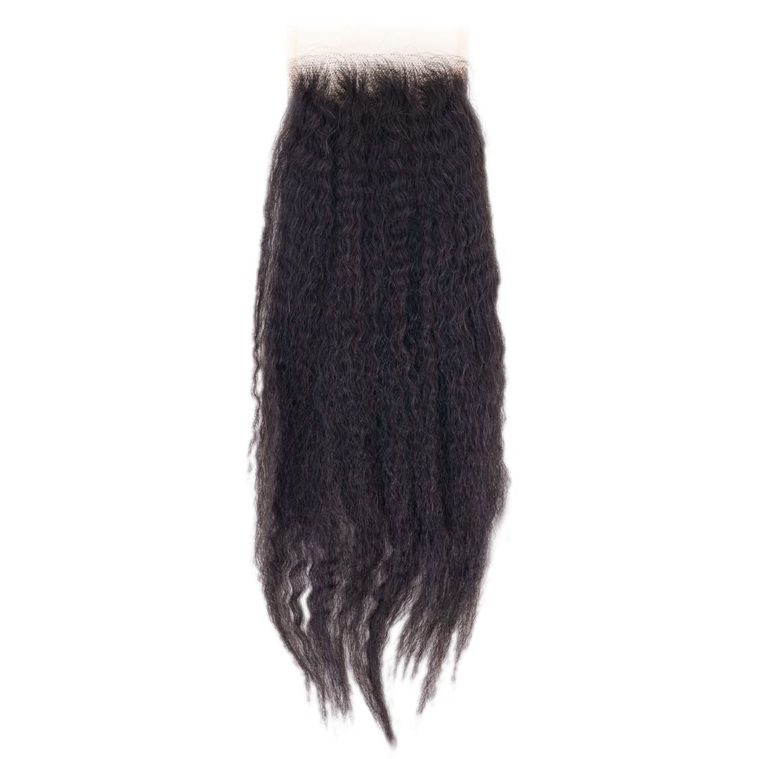 brazilian kinky straight 4x4 closure