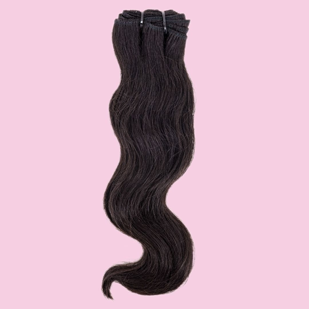 indian wavy hair extensions