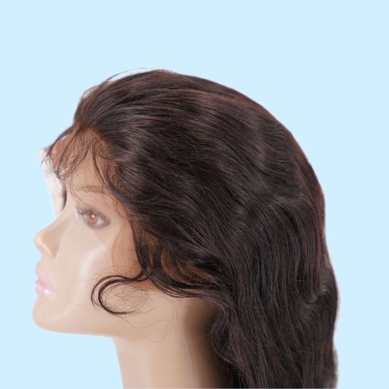 body wave 13x4 transparent lace front wig