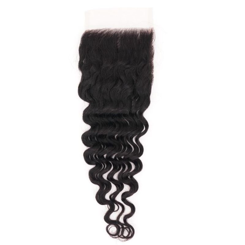 brazilian deep wave 4x4 hd closure