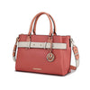 Coral / Vegan Leather