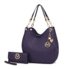 Purple / Vegan Leather