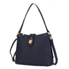 Navy / Vegan Leather