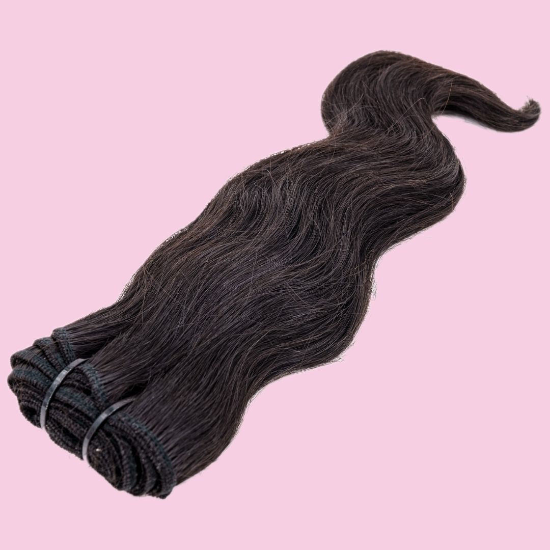 indian wavy hair extensions