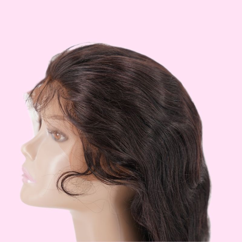 body wave 13x4 transparent lace front wig