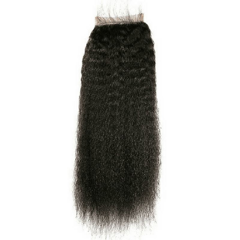 brazilian kinky straight 4x4 closure