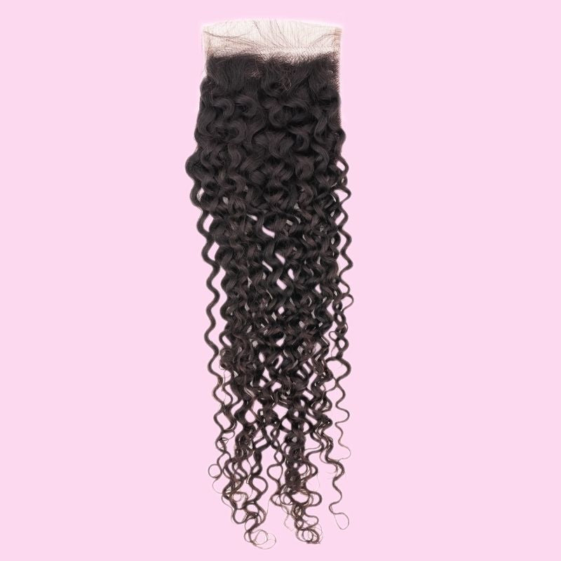 brazilian kinky curly 4x4 closure