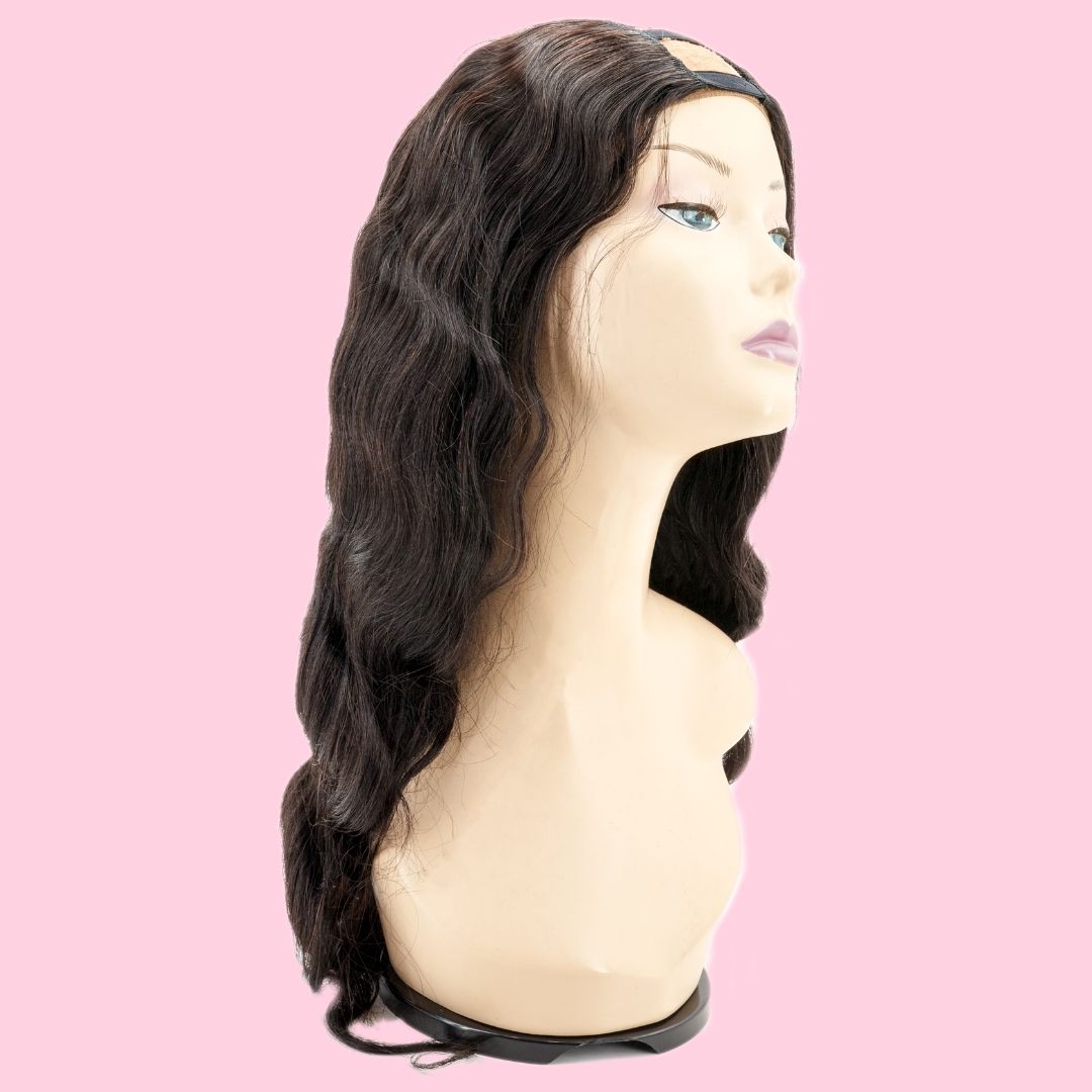 brazilian body wave u-part wig